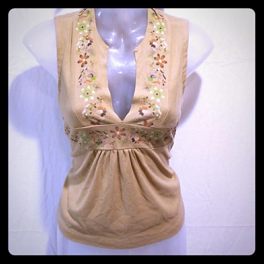 Sole Mio BOHO Hippie Festal Chic Tank!